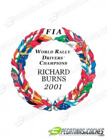 Escudo Richard Burns 2001