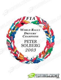 Escudo Peter Solberg 2003