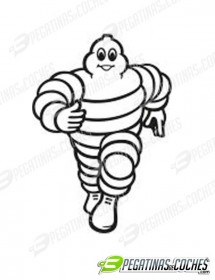 Michelin Bibendum Corriendo